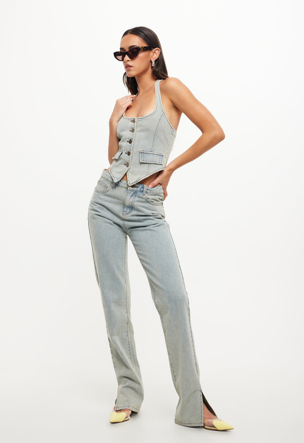 Lioness denim hot sale jumpsuit