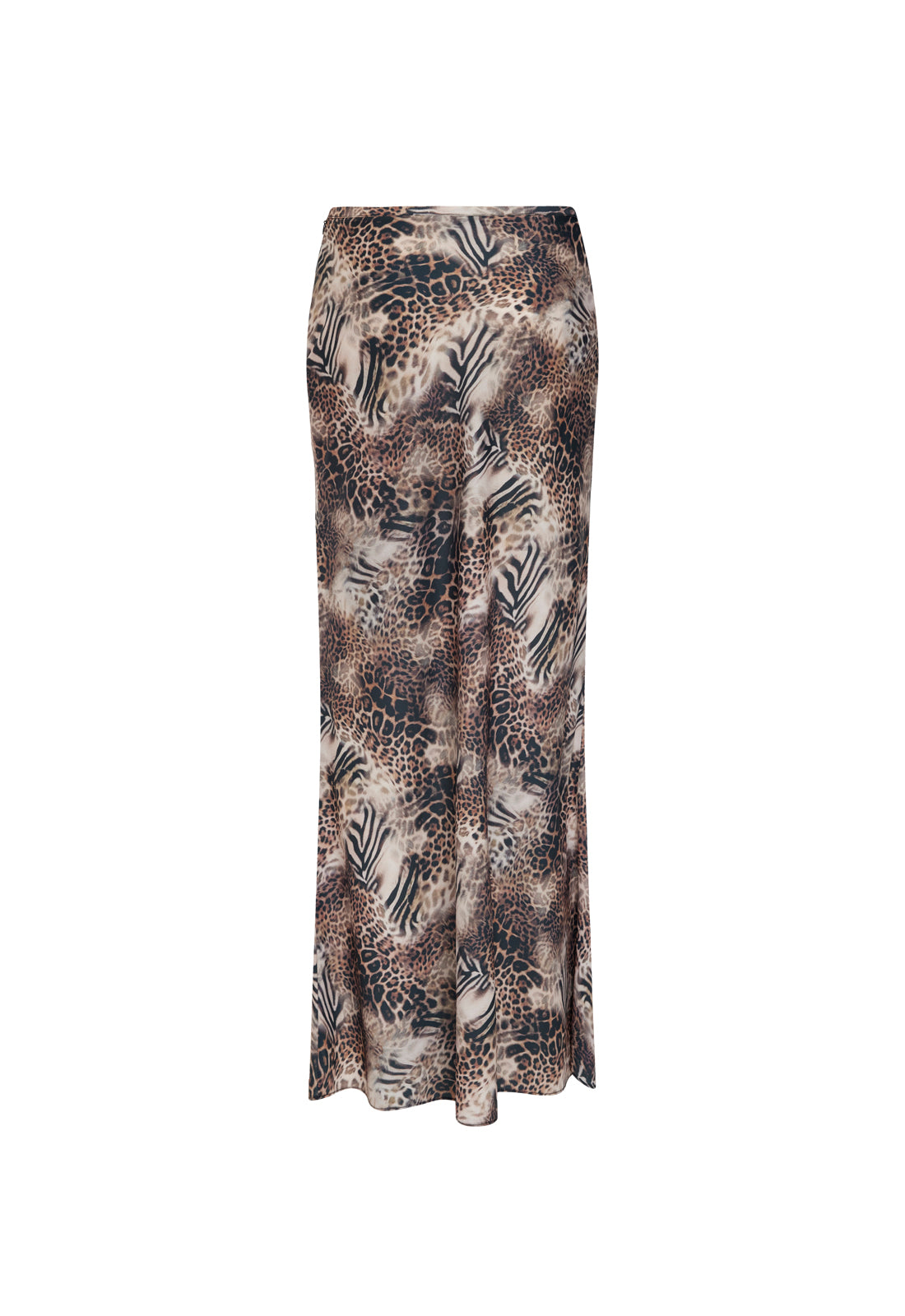 HUDSON MAXI SKIRT - MULTI ANIMAL