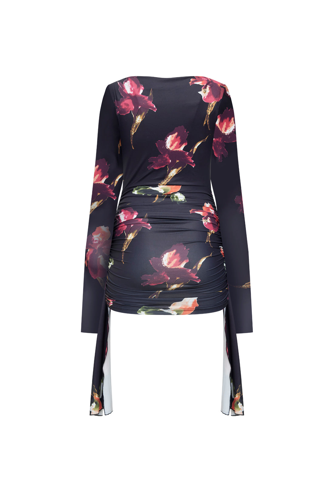 GLORY MINI DRESS - ONYX FLORAL