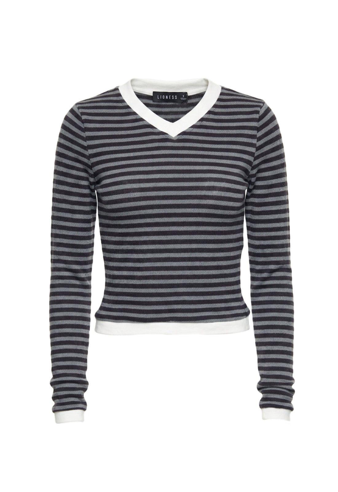 BARBIE LONG SLEEVE TOP - MIDNIGHT STRIPE