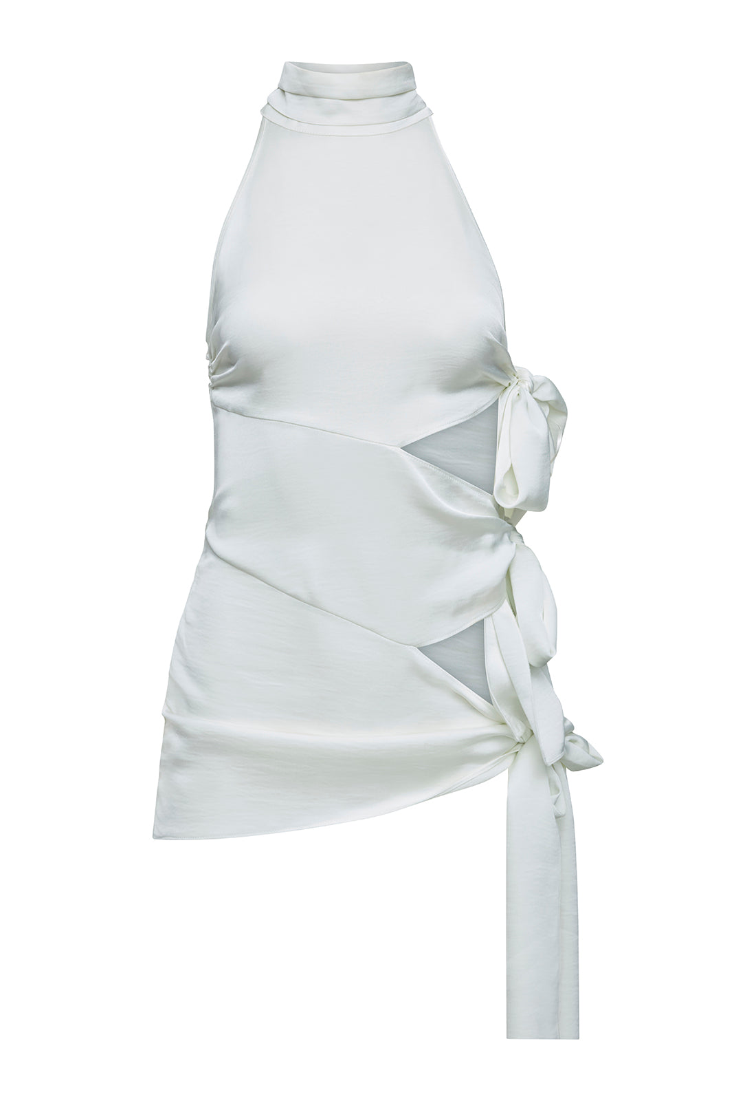 ODETTE TOP - PORCELAIN