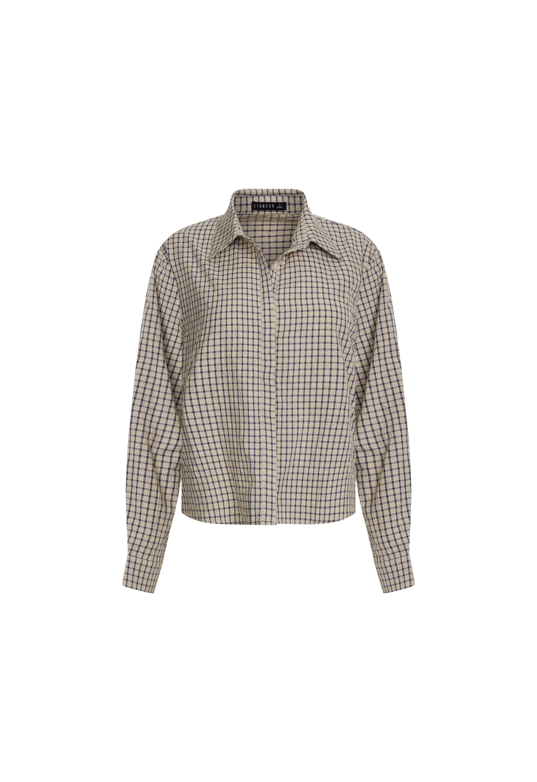 NIRVANA SHIRT - VINTAGE BEIGE PLAID