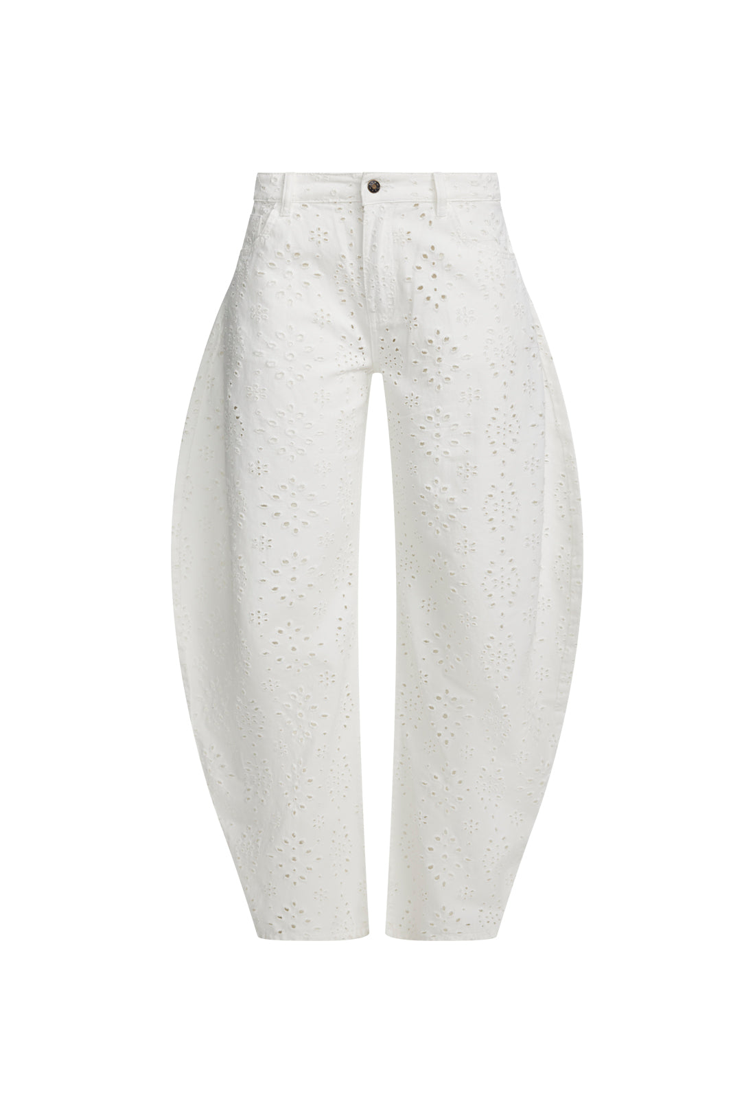 HORSESHOE PANT - PORCELAIN
