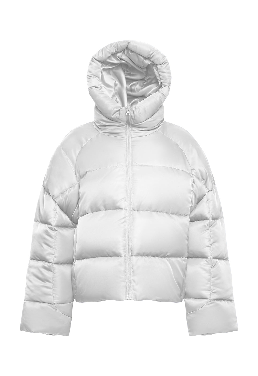 CINDY PUFFER JACKET - ASH