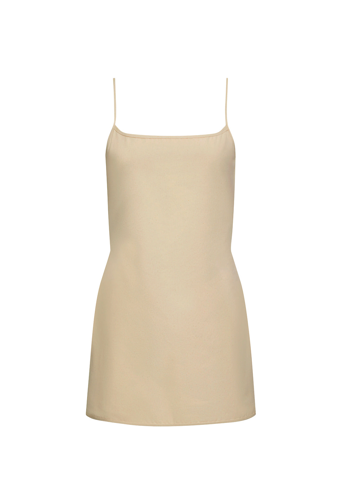 VOYAGE MINI DRESS - TAN