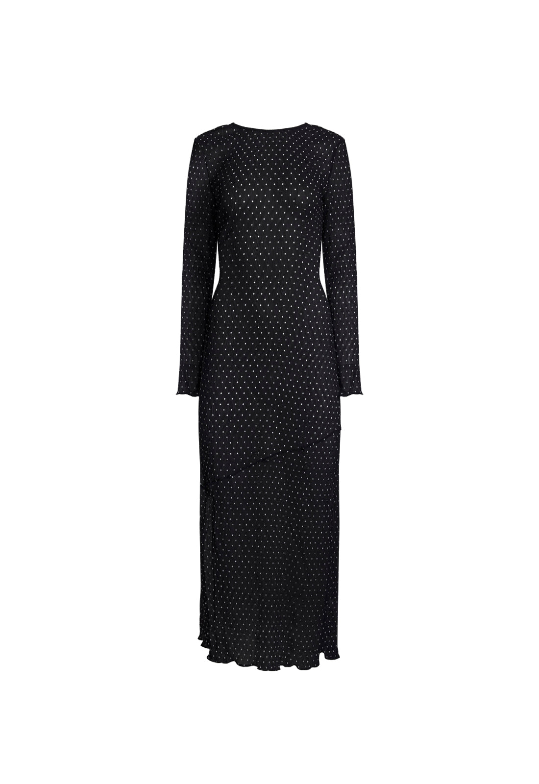 HAVEN MAXI DRESS - NOIR POLKA
