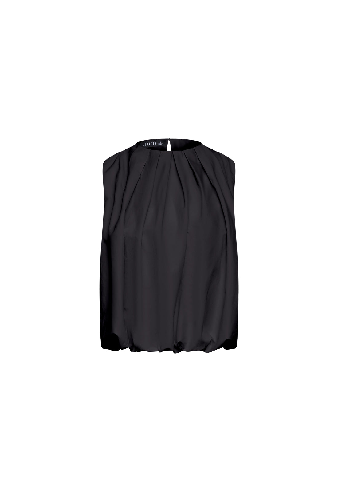 BEVERLY BUBBLE TOP - NOIR
