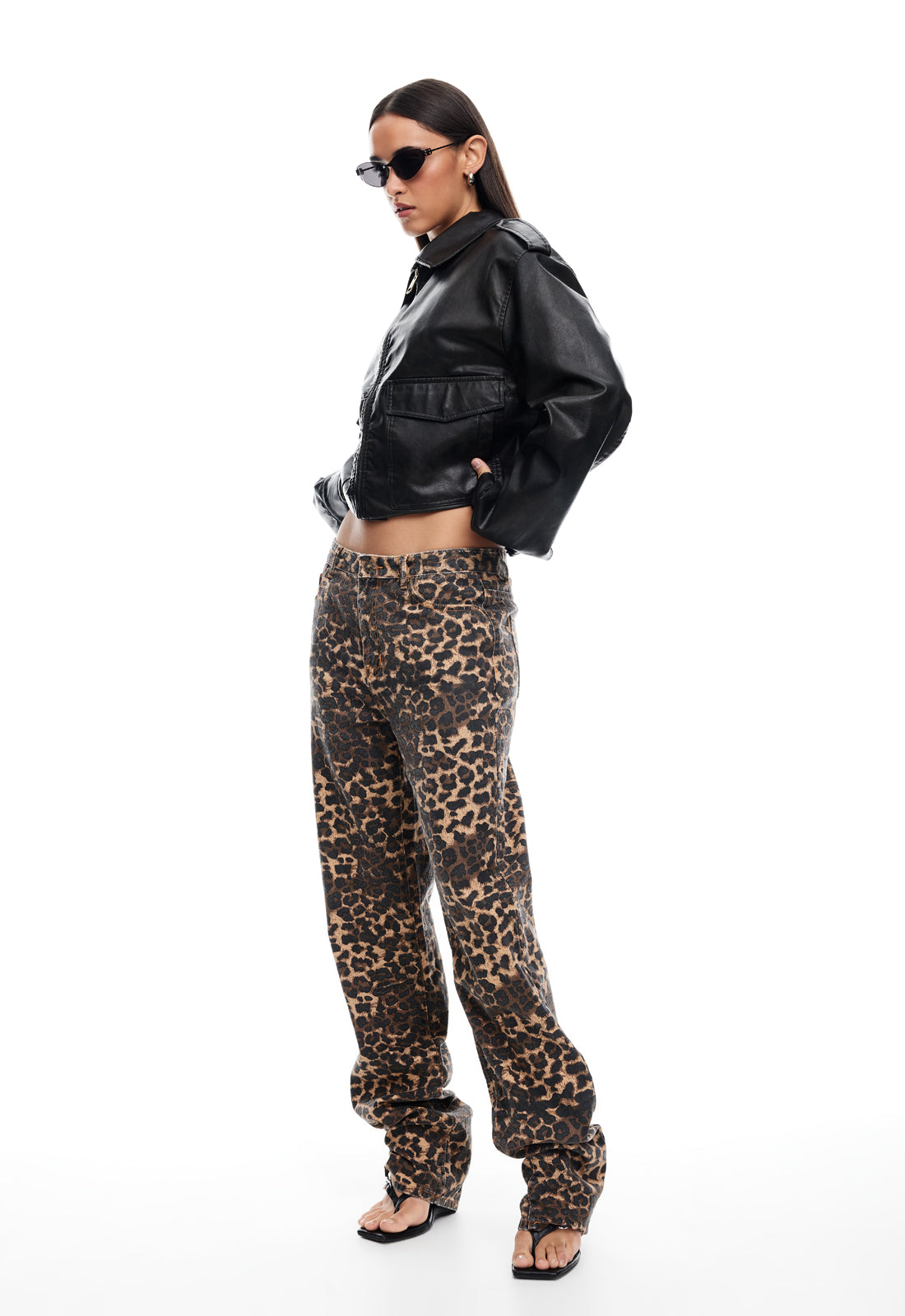 CARMELA JEANS - LEOPARD