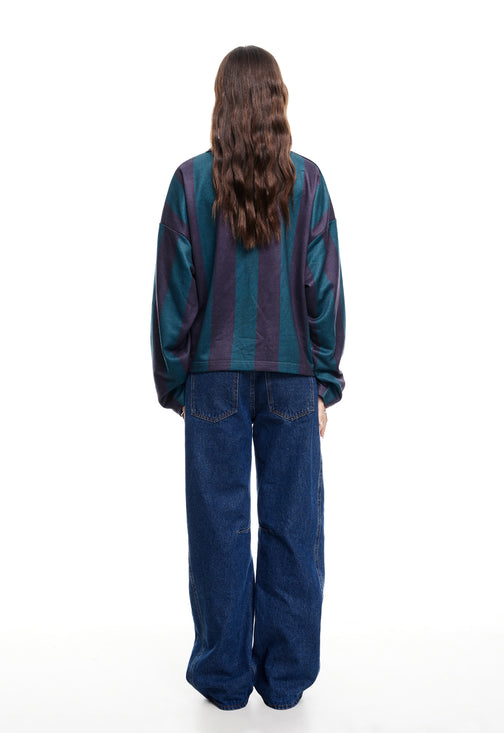 REBELS JERSEY - NAVY STRIPE