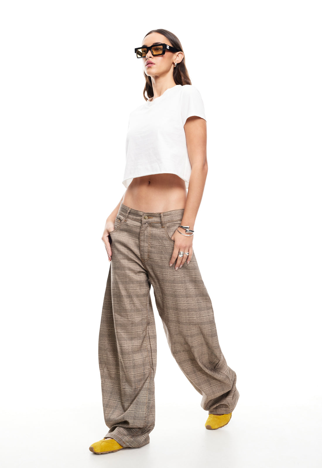 HORSESHOE PANT - CHECK