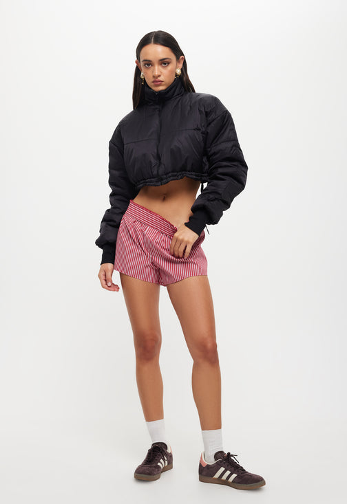 ROAMING PUFFER JACKET - BLACK