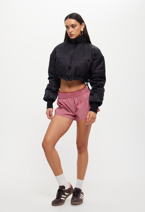 ROAMING PUFFER JACKET - BLACK