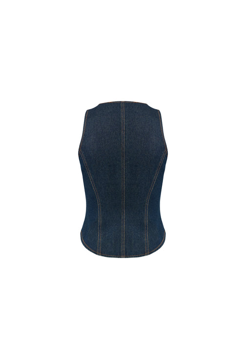 WESTWOOD TOP - INDIGO