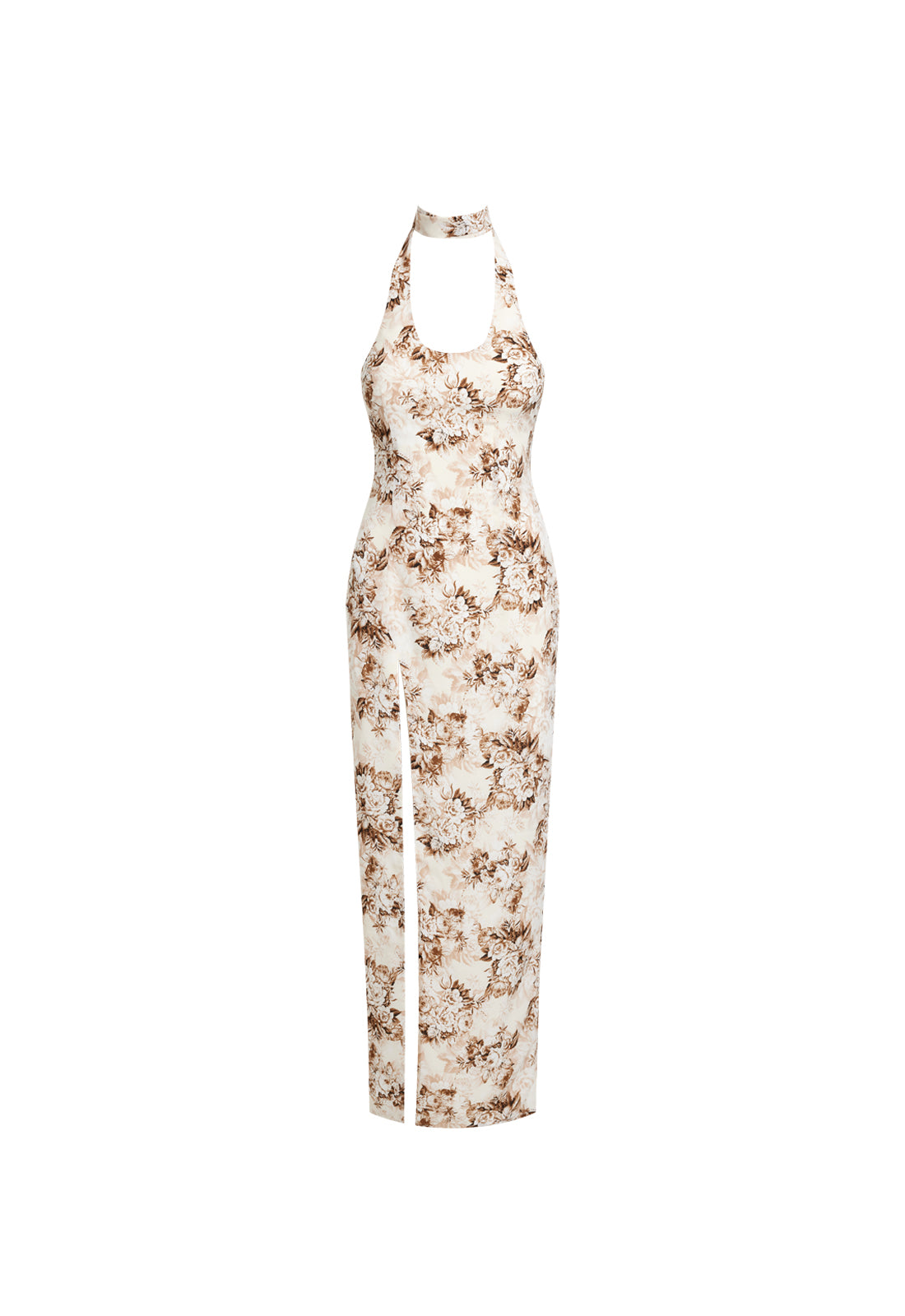 WESTWOOD MAXI DRESS - CHOCOLATE FLORAL