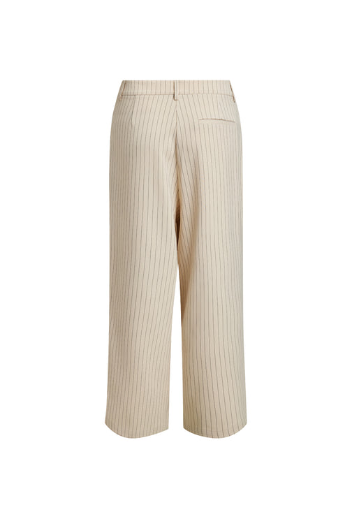 LA MESA PANT - CREAM PINSTRIPE