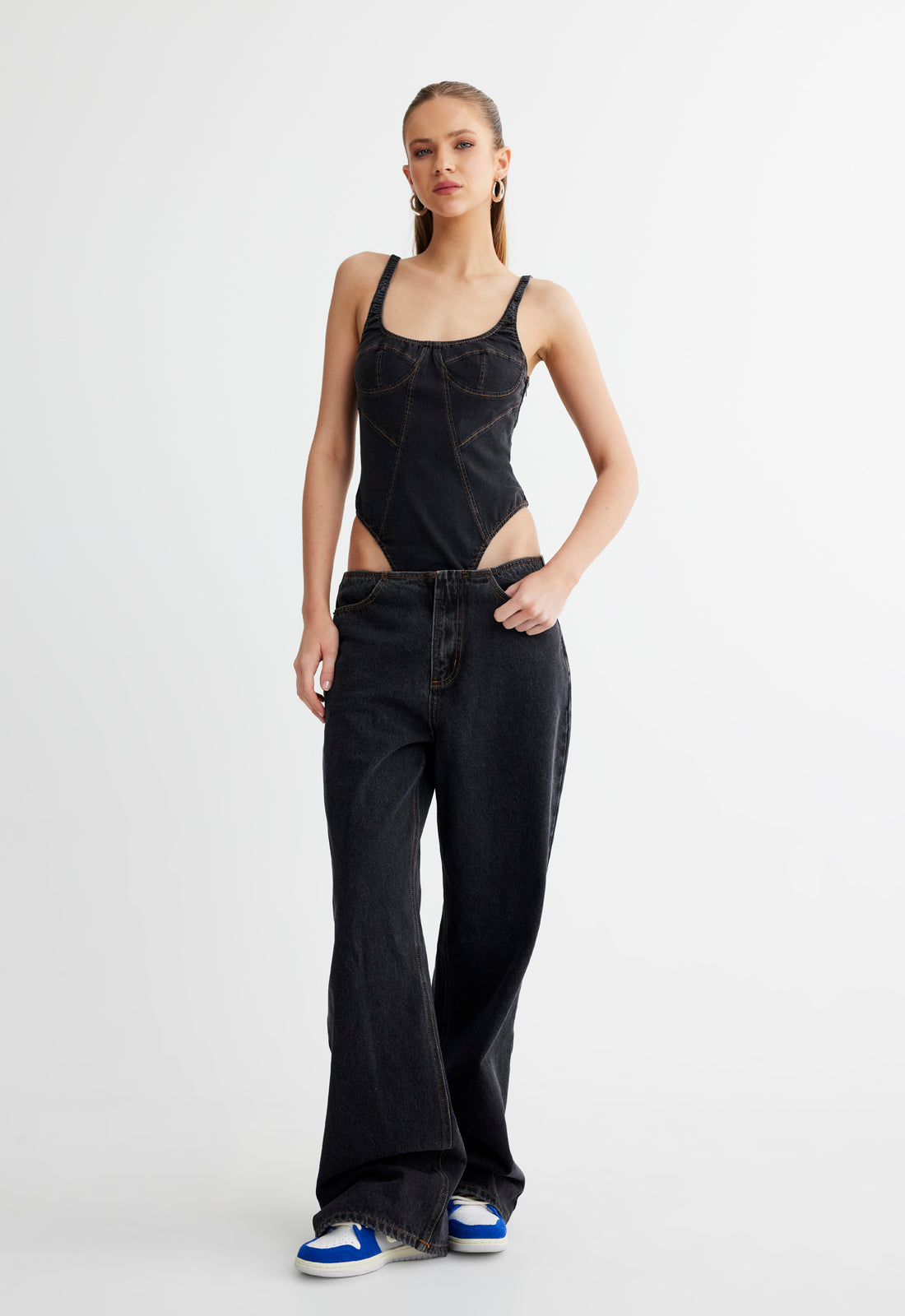 Practical Magic Jeans Charcoal