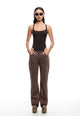 CHARISMATIC PANT - CHOCOLATE