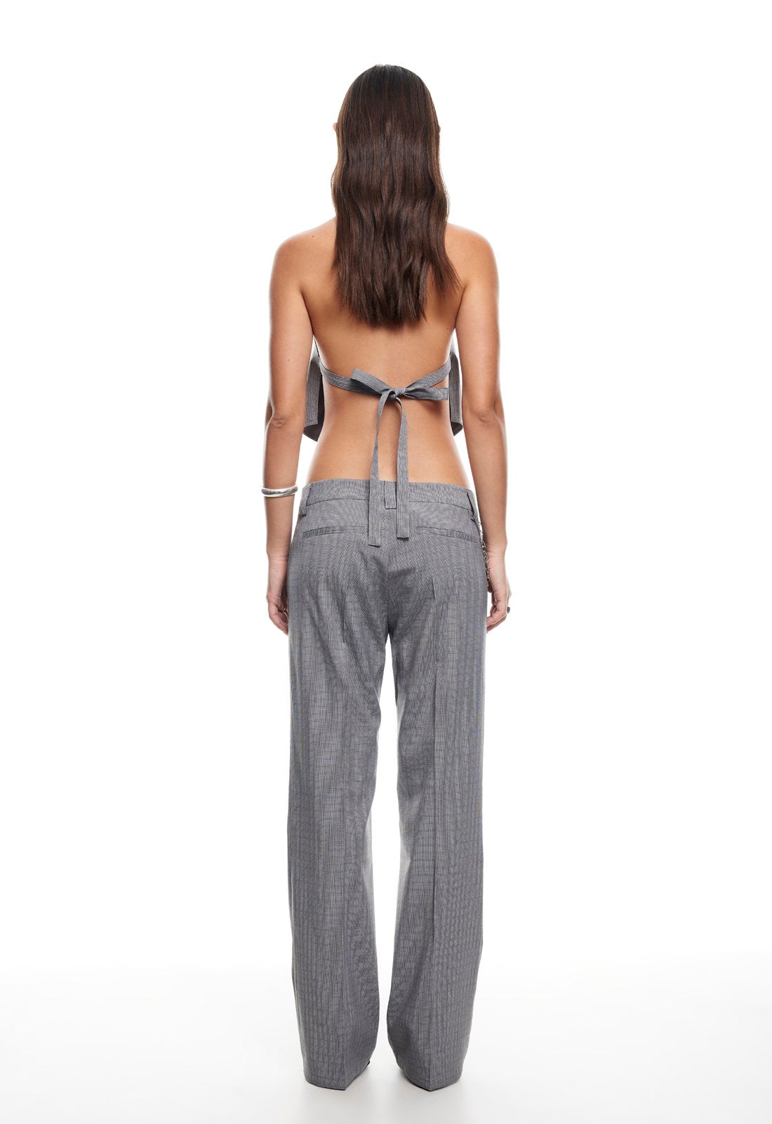 BESSETTE PANT - ONYX GINGHAM