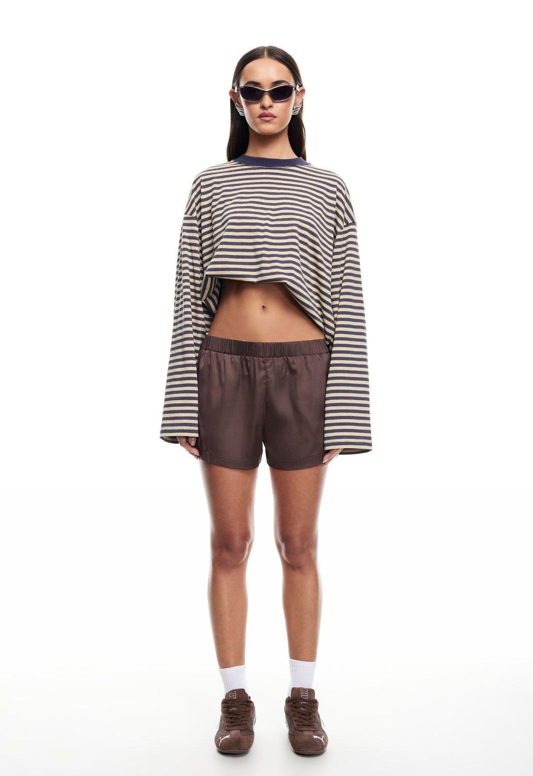 SUNRISE SHORTS - CHOCOLATE