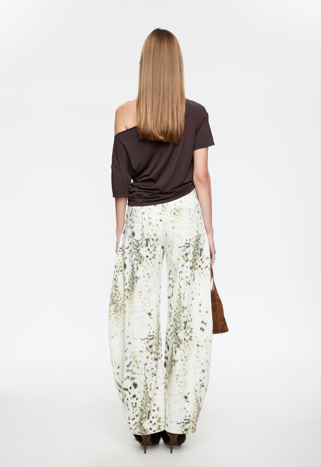 HORSESHOE JEAN - SNOW LEOPARD