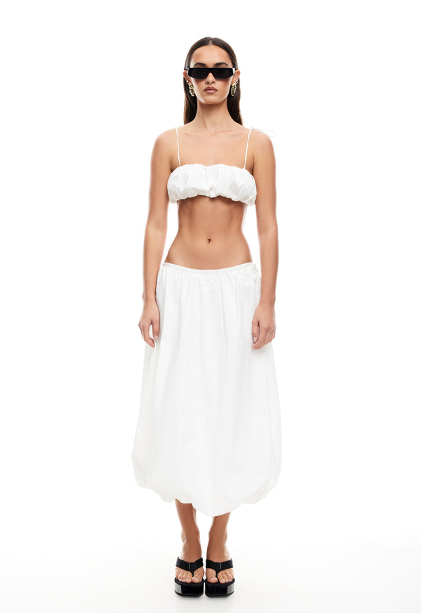 INTUITION BUBBLE TOP - IVORY