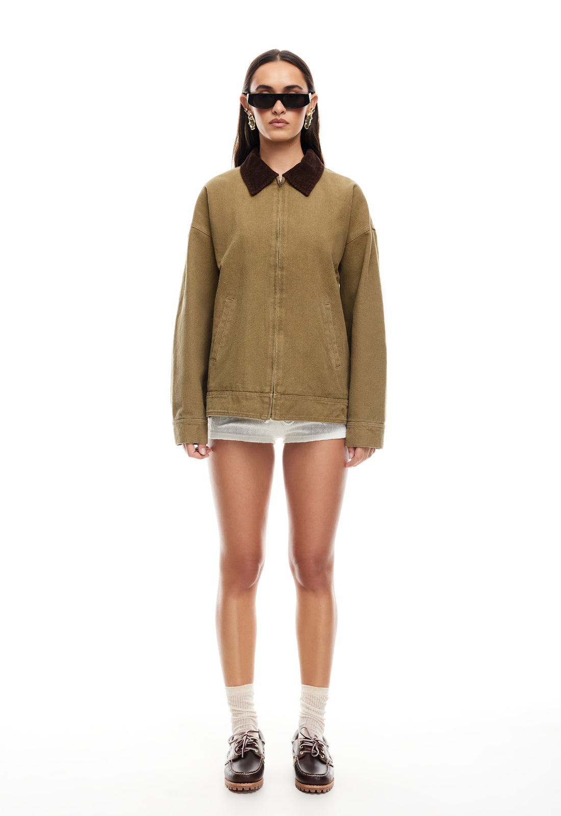 WORKWEAR JACKET - CHESTNUT