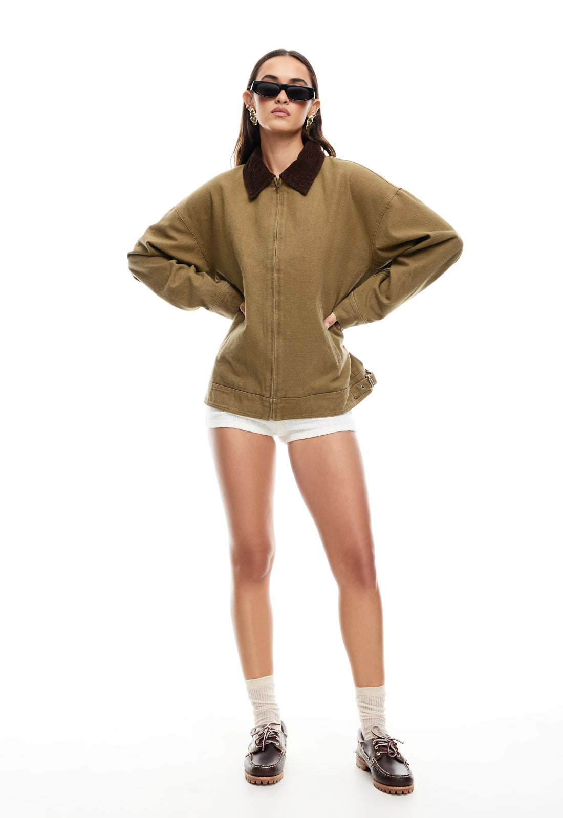WORKWEAR JACKET - CHESTNUT