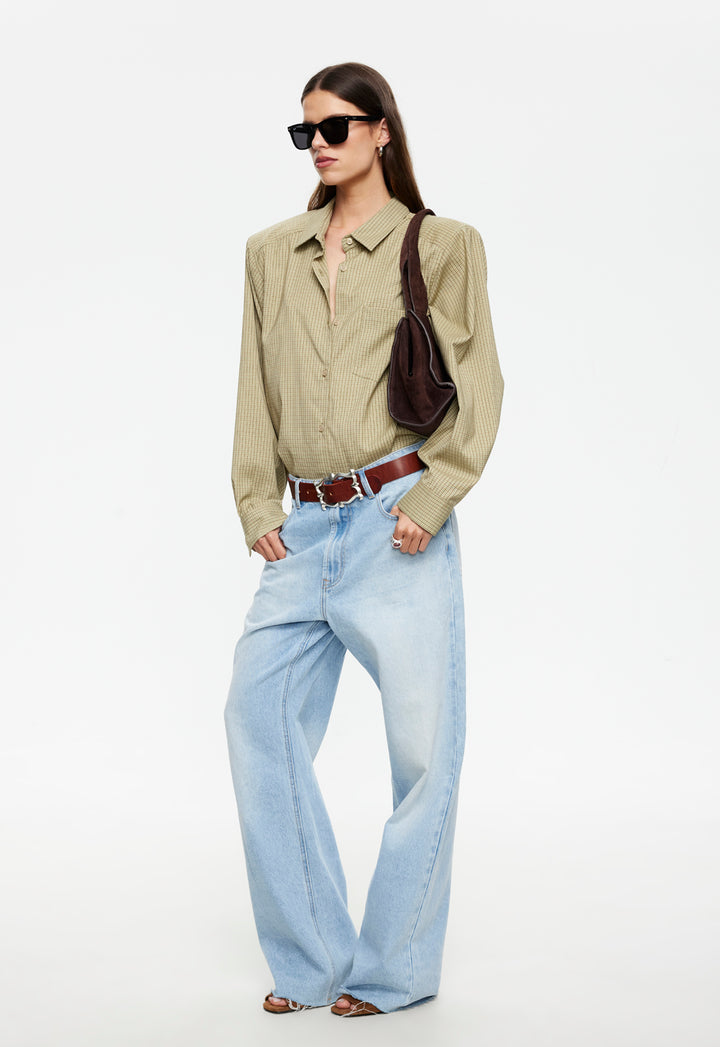 NOTTING HILL SHIRT - EARTH PLAID