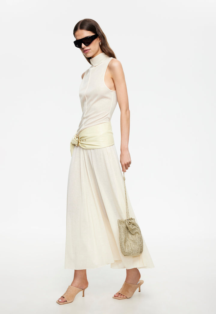 LAST LIGHT MAXI DRESS - CREAM