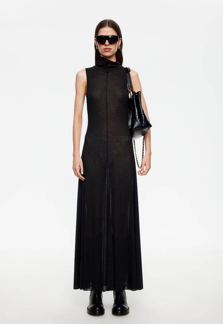 LAST LIGHT MAXI DRESS - ONYX