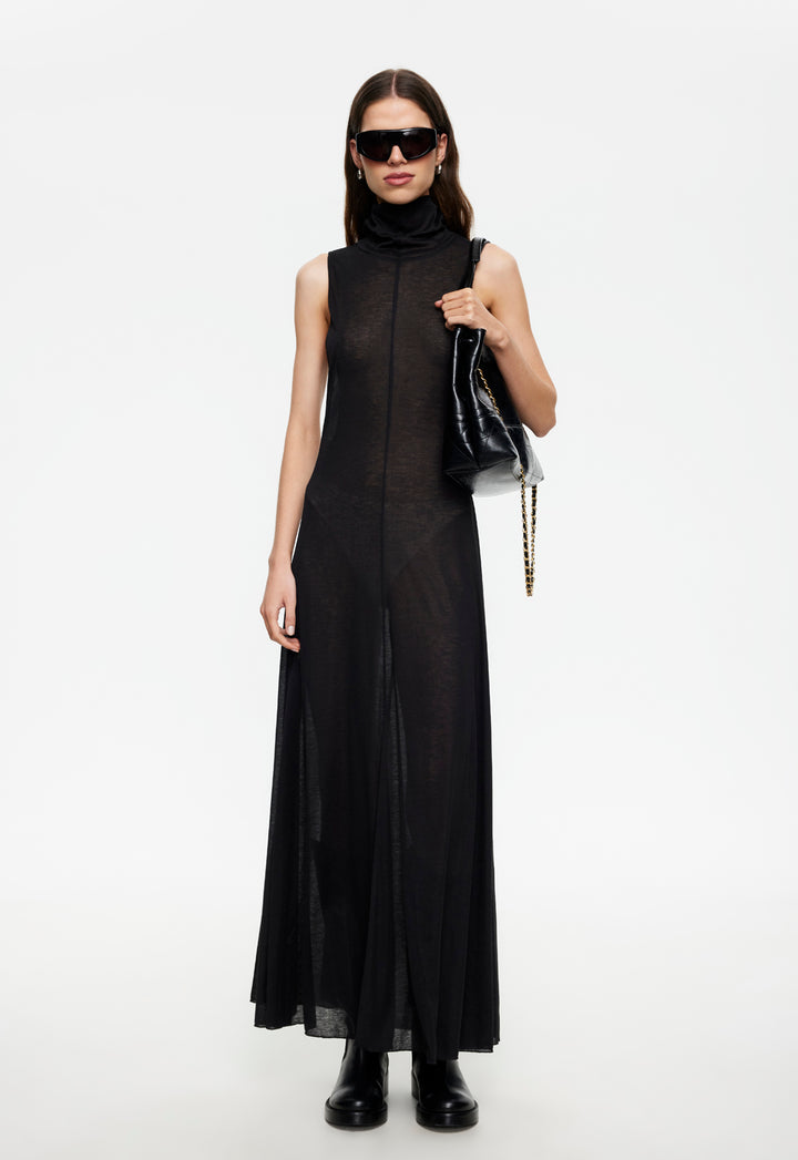 LAST LIGHT MAXI DRESS - ONYX