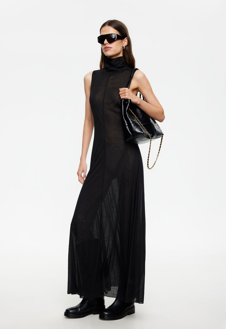 LAST LIGHT MAXI DRESS - ONYX