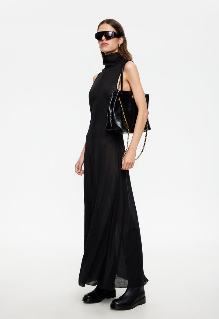 LAST LIGHT MAXI DRESS - ONYX