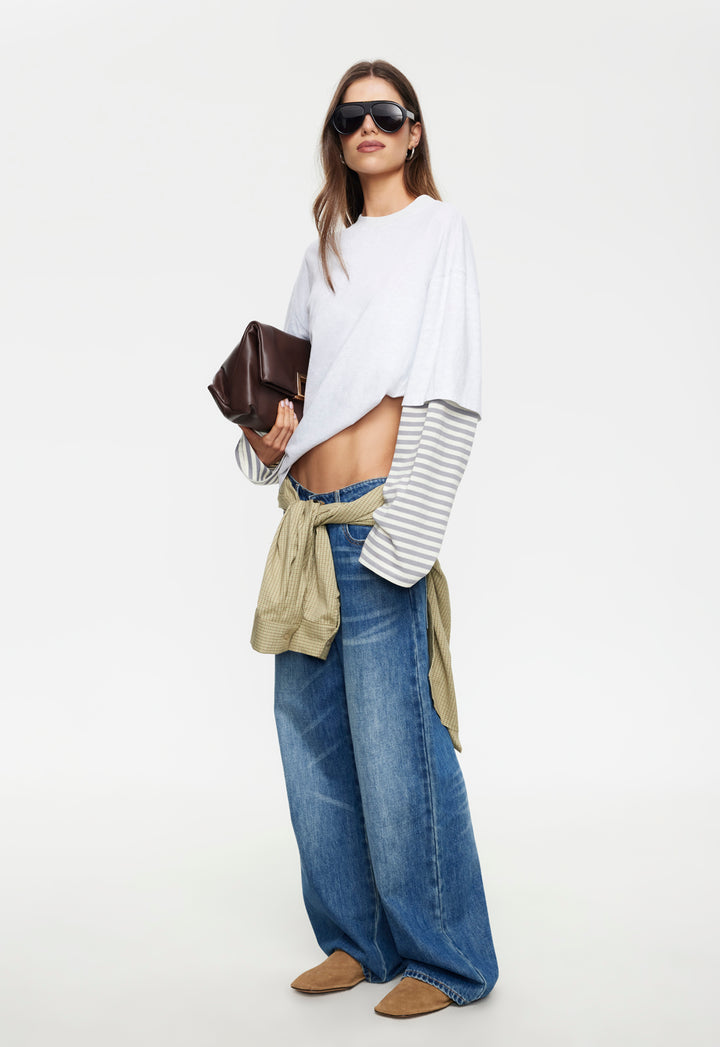 BOTTEGA SHIRT - ASH STRIPE
