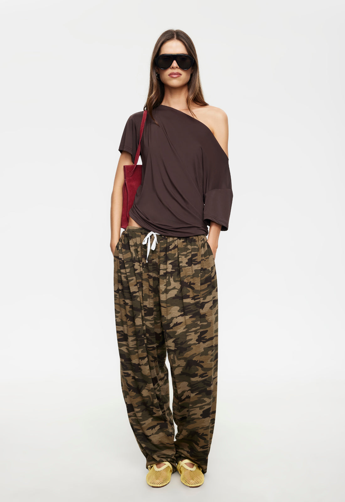 WILDLANDS TEE - CHOCOLATE