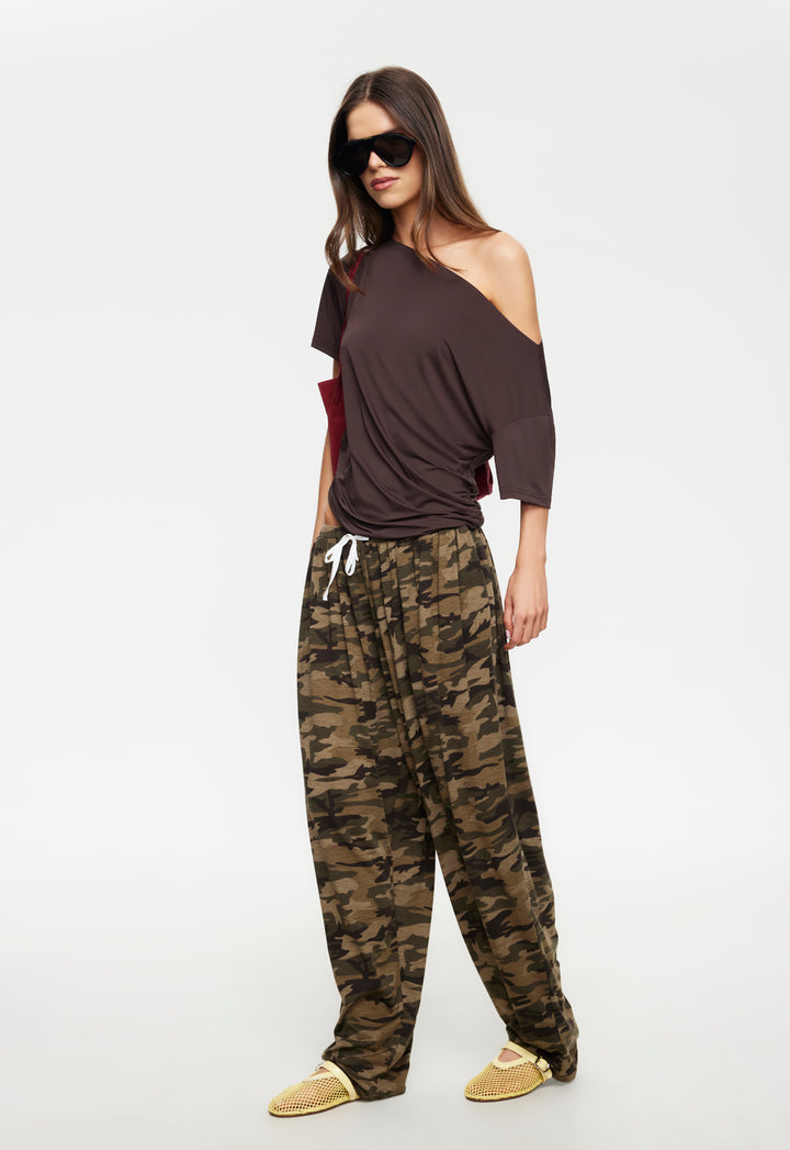WILDLANDS TEE - CHOCOLATE