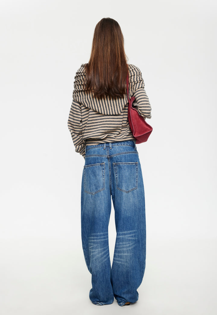 OLSEN KNIT - SLATE STRIPE