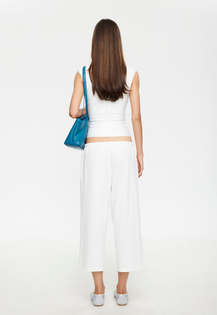 JUICY PANT - PORCELAIN