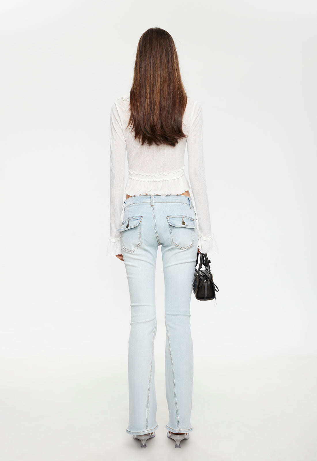VENICE LONG SLEEVE - PORCELAIN