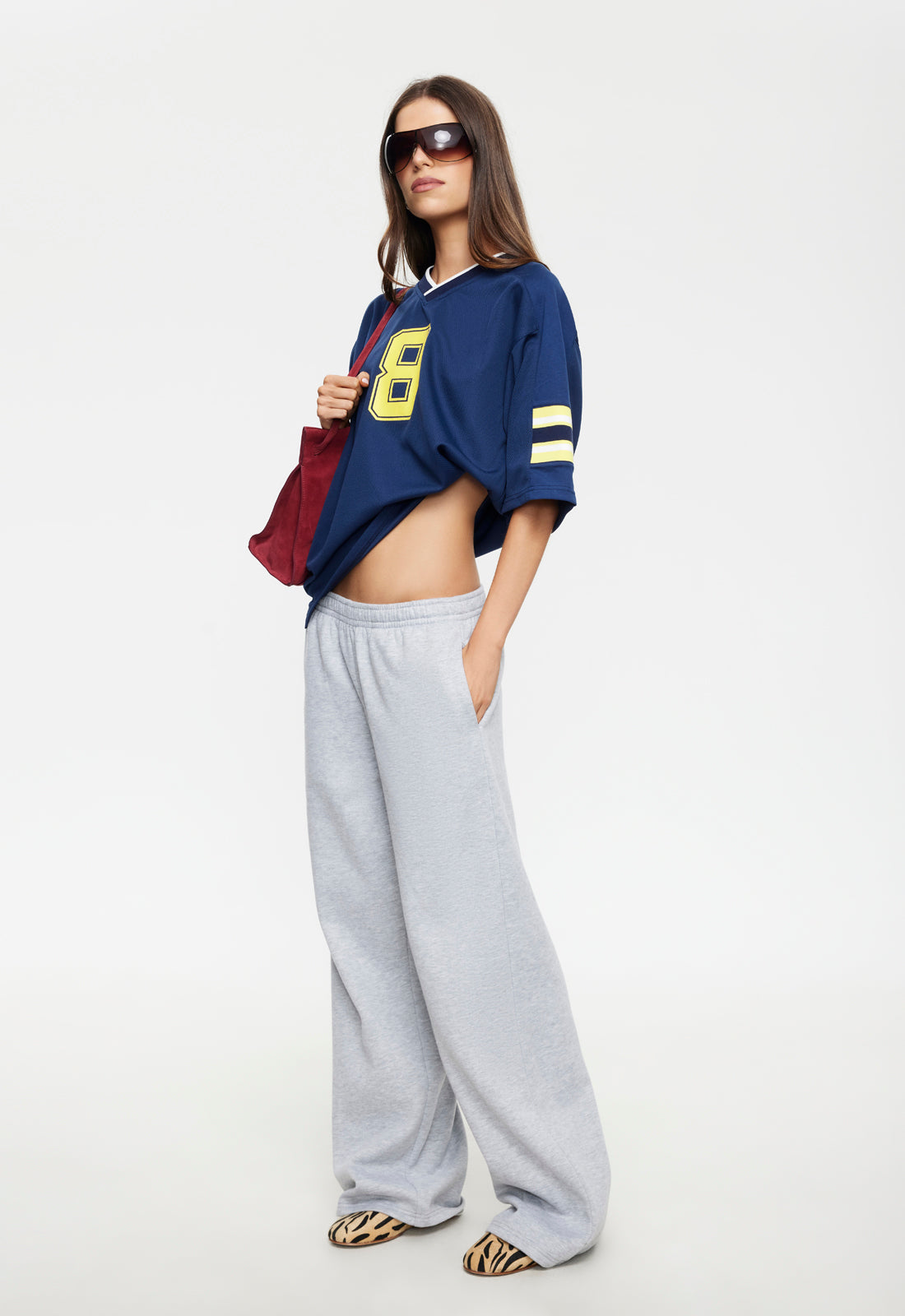 GOODFELLA TRACK PANT - GREY MARLE