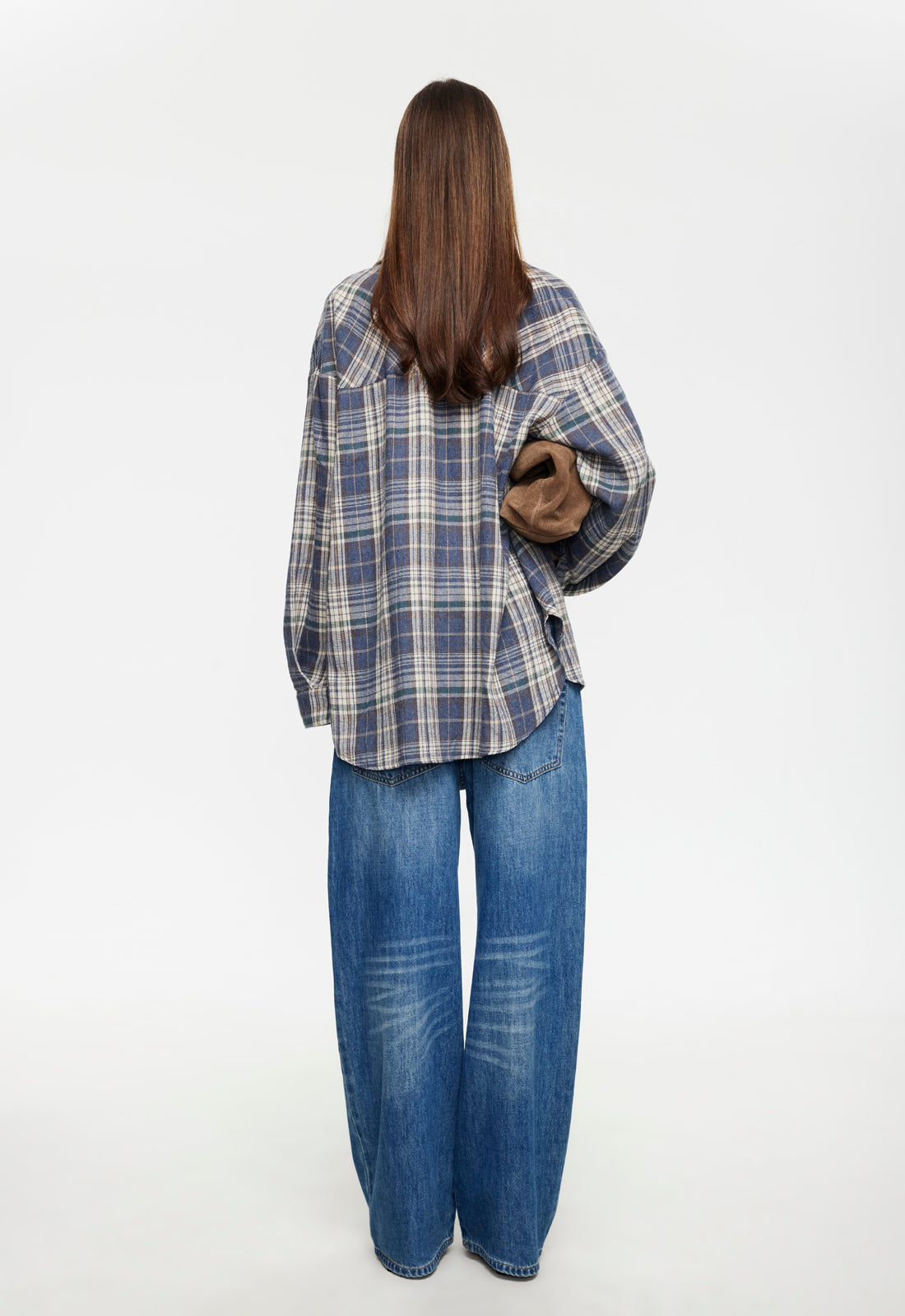 CLARITY SHIRT - ASH PLAID