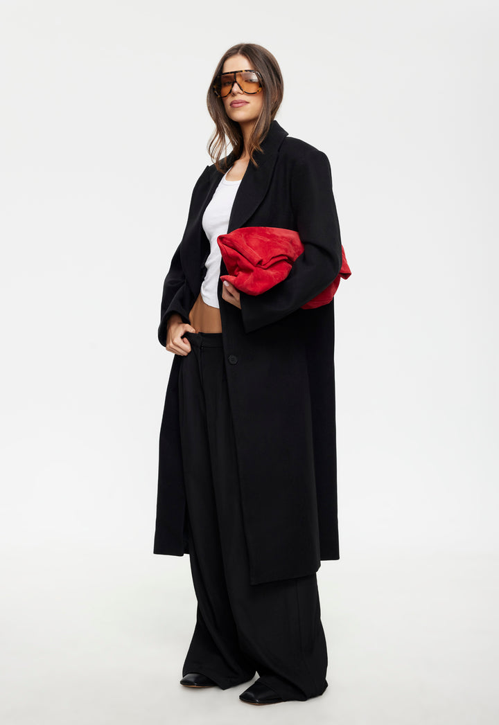 OLSEN COAT - ONYX