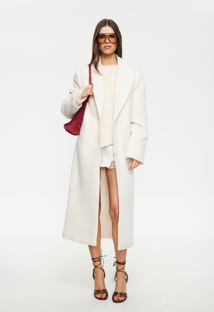 OLSEN COAT - CREAM