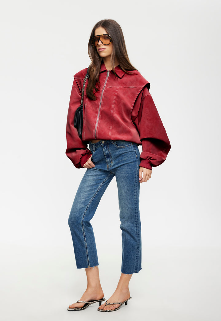 VISTA BOMBER - CRIMSON
