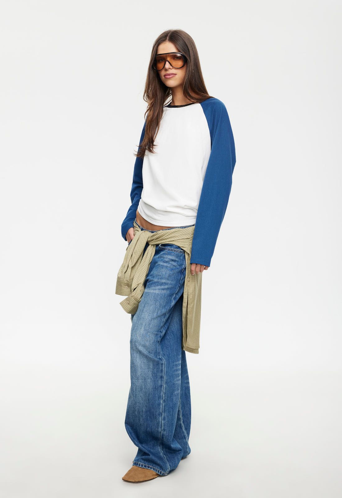 KRAVITZ BASEBALL TEE - BLUE