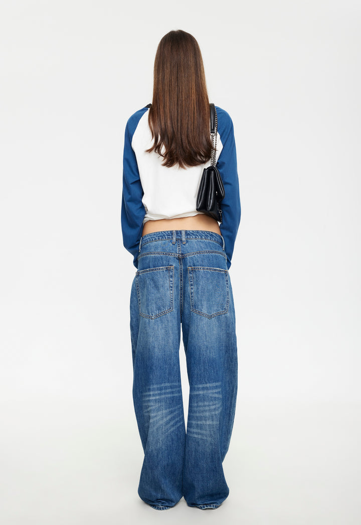 KRAVITZ BASEBALL TEE - BLUE