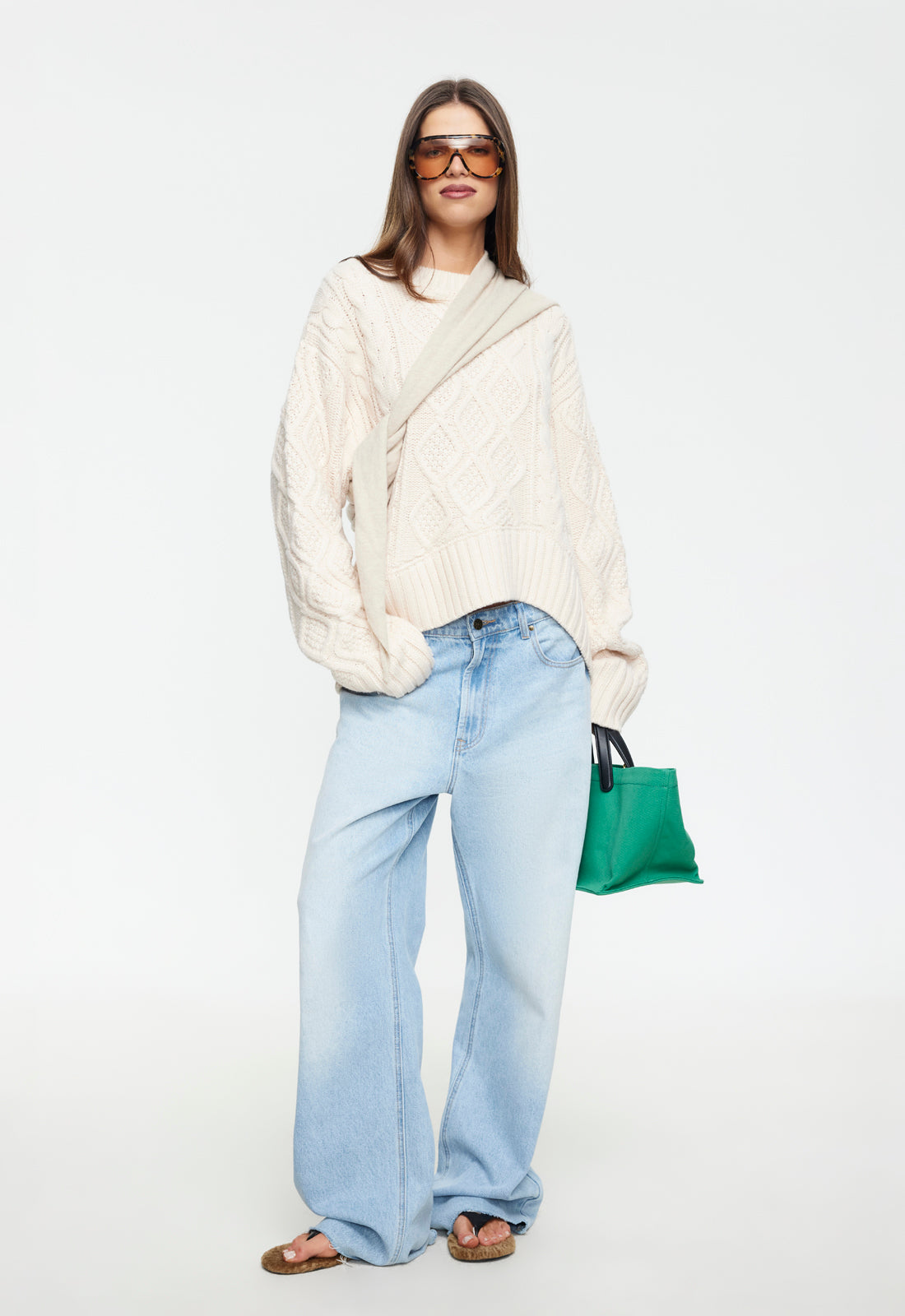 LIAISON CABLE KNIT - CREAM