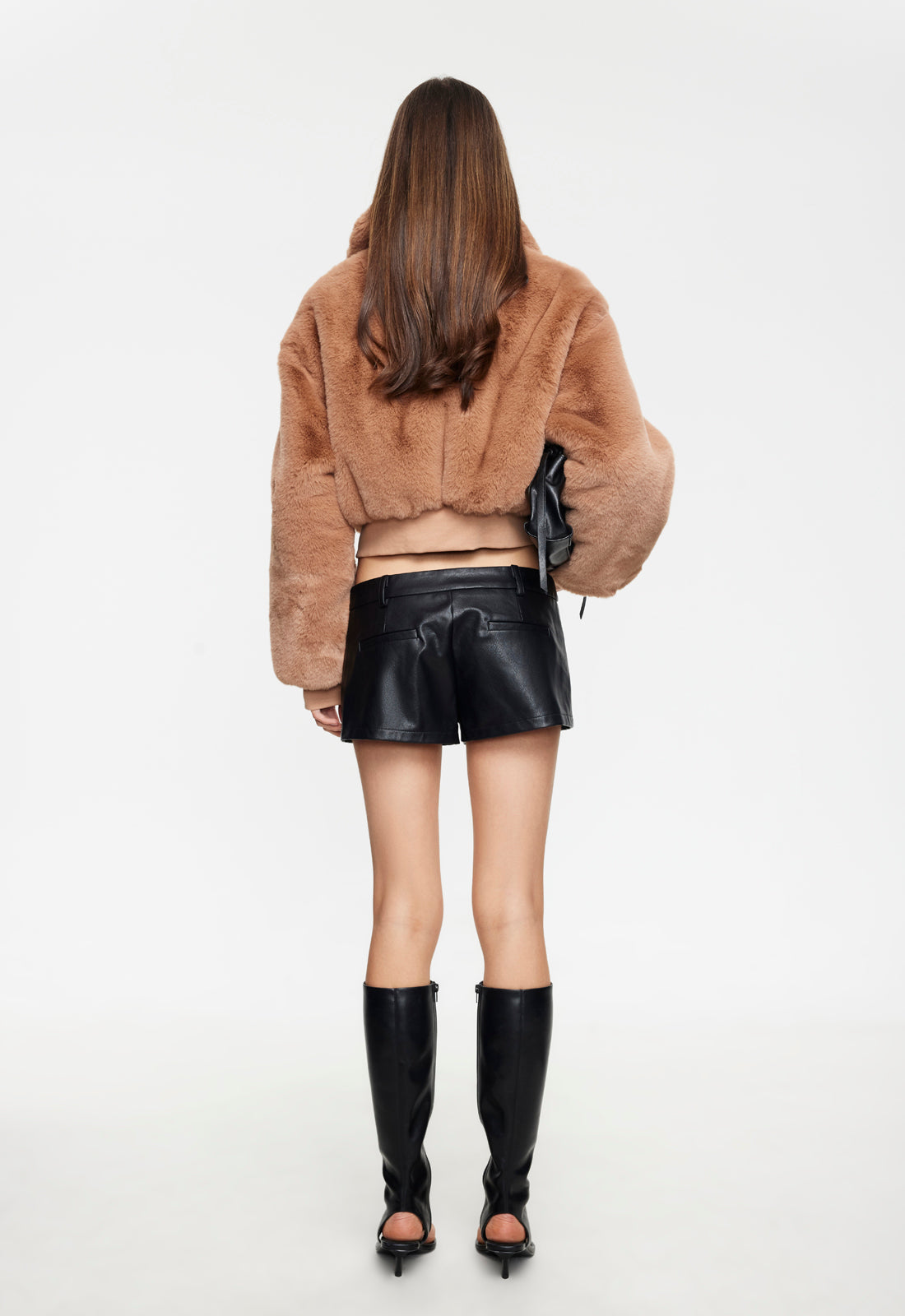 DRITA FAUX FUR - CAMEL