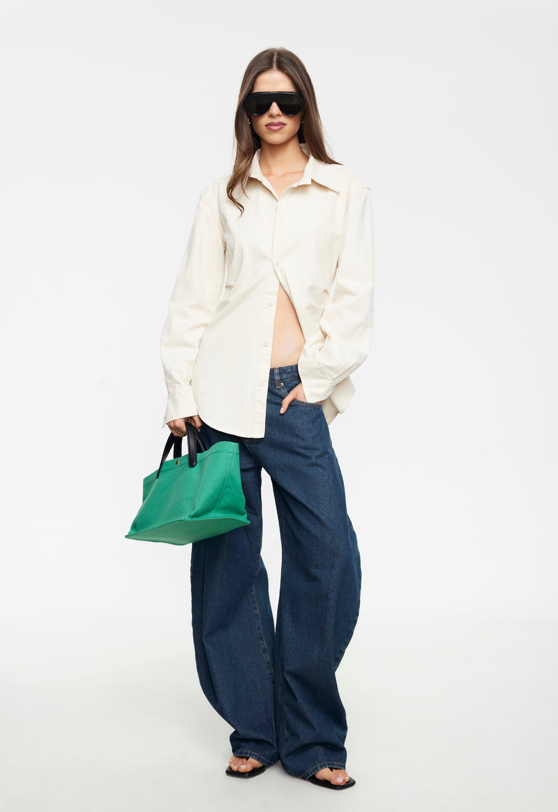 HORSESHOE JEAN - DARK DENIM