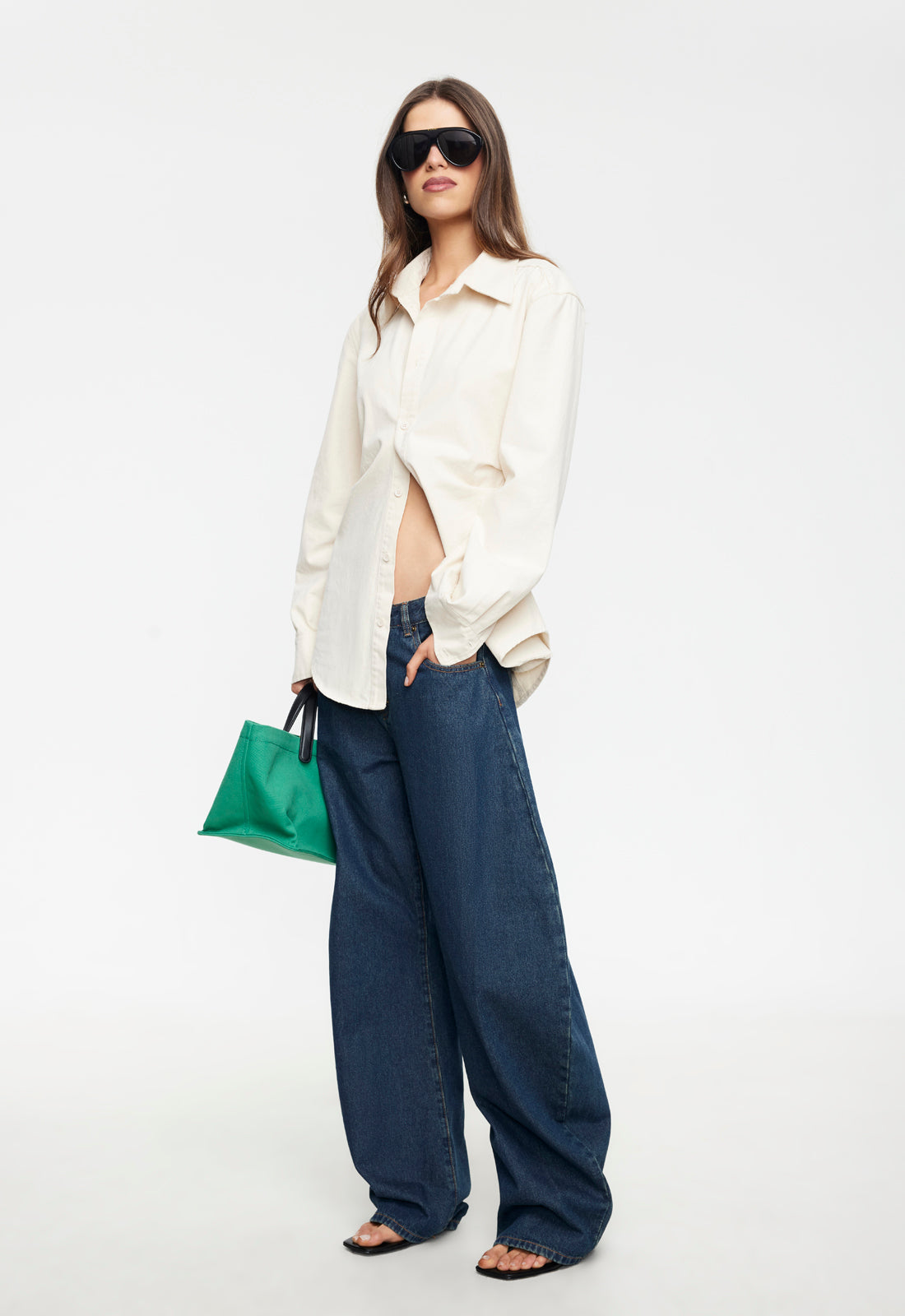 HORSESHOE JEAN - DARK DENIM